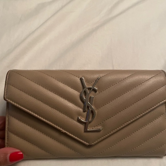 Handbags - Authentic YSL wallet. Good condition